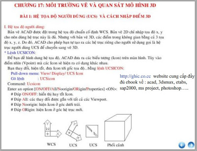 Mô hình Autocad 3D