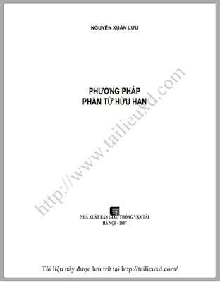 Phương pháp phần tử hữu hạn – nguyễn xuân lựu