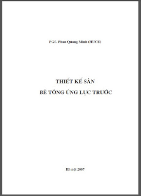 Thiết kế Sàn BT ứng lực trước – Phan Quang Minh