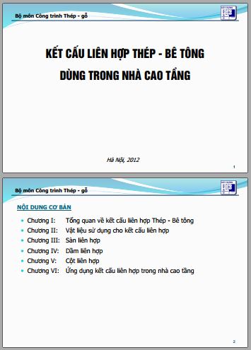 Chuyên đề về kết cấu liên hợp dùng trong nhà cao tầng