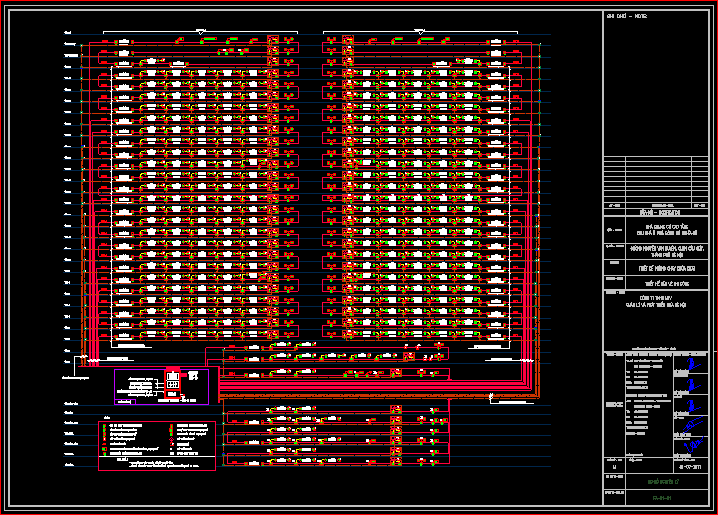 Bản vẽ pccc chung cư cao tầng (bản đầy đủ)