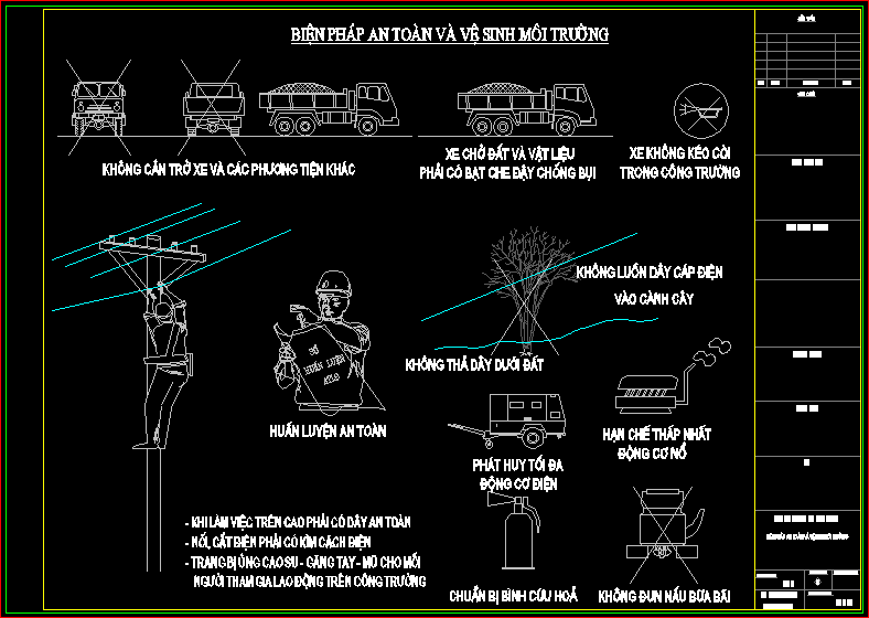 |CAD| Tổng hợp biện pháp thi công tất cả các hạng mục dân dụng