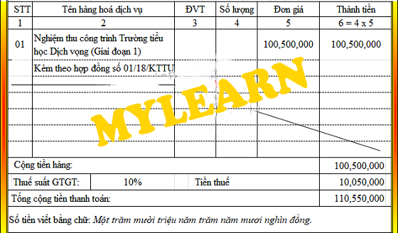 Lưu ý về xuất hóa đơn GTGT trong công ty xây dựng