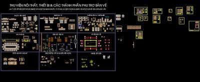 Bộ thư viện Autocad ngành môi trường