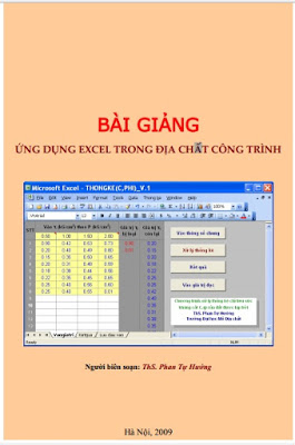 Ứng excel trong địa chất công trình