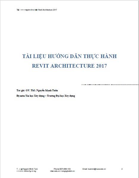 Tài liệu tự học revit architecture