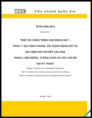 TCVN 9386: 2012 Thiết kế công trình chịu động đất